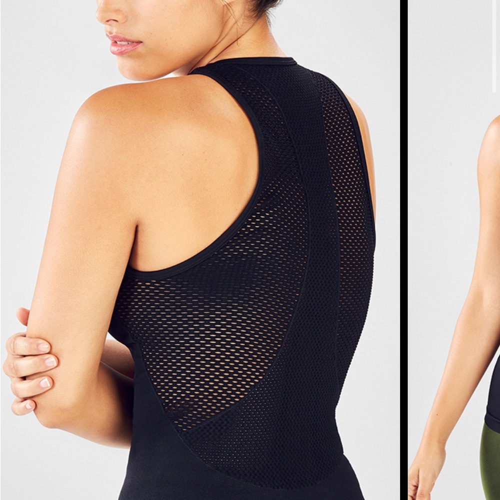 Fabletics Musetta Seamless Openwork Tank - Picture 2 of 7